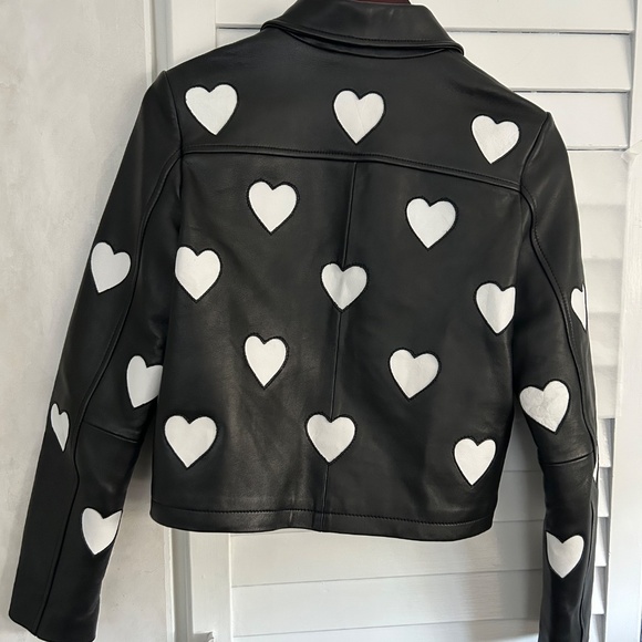 Maje Leather Jacket - Picture 2 of 4